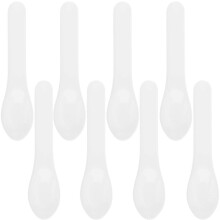 Facial Cream Spoon Plastic Spatulas for Mixing 10Pcs Cosmetic Facial Mask Applicators