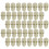 White Skeleton Head Mini Skulls for Halloween Decor with 50Pcs Set 2