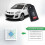 Telecomando di ricambio per auto compatibile con Mazda CX-7 CX-9 2007-2012, ABS nero resistente,z 5
