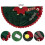 Festive Red Green Christmas Tree Skirt Elf Legs Wrap Base Cover, Polyester, Multiple Sizes 4