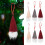 Tree Gnomes Ornaments Christmas Elements Round Head Non-Woven Fabric Plush Ornaments 24Pcs 5