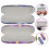 Oil Painting Eyeglasses Case for Storage Use 2Pcs Hard Shell Glasses Case 4