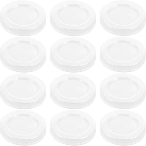 Milk Replacement Caps Leak-Proof Bottle Lids for Bottles 60Pcs Pe Material