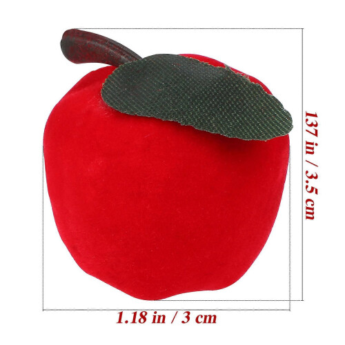 Red Apple Hanging Pendant for Decoration 24Pcs Christmas Decorations 1