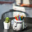 Moai Statue Resin Funny Statue Pen Holder for Storage Creative Plant Container 5