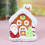 Christmas Light Decoration Ceramics Santa Snowy Lighting House Lantern 2