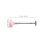 Rubber Cup Plunger for Bathroom Drain Cleaning with Long Handle 2