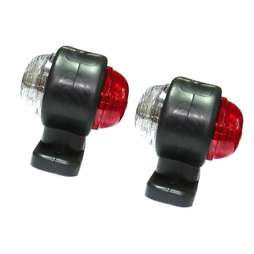 Truck Trailer Tail Light for Side Marking 2Pcs Universal Signal Indicators