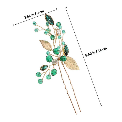 Brauthaarnadeln, Kristallhaarschmuck, 3-teiliges Set 1