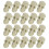 White Skeleton Head Mini Skulls for Halloween Decor with 50Pcs Set 5