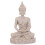 Aquarium-Ornament: Buddha-Statue aus beigem Sandstein 1