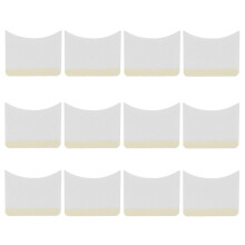 Kit di dischetti per la rimozione sicura delle ciglia con 160 patch detergenti bianche.