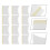 Eyelash Tools Pads for Safe Eyelash Removal with 160Pcs White Cleaning Patches 2
