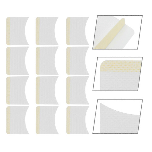 Eyelash Tools Pads for Safe Eyelash Removal with 160Pcs White Cleaning Patches 1