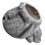 Moai Statue Resin Funny Statue Pen Holder for Storage Creative Plant Container 2