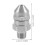 Silver Washing Car Nozzle for Pressure Washer Sewer Quick Connect 2