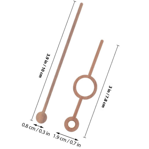 Wall Clock Solid Wood Clock Replacement Kit Pointer 1Set
