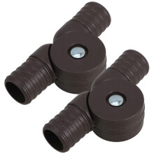 Beach Lounge Chair Pipe Connector Round Mouth for Foldable Chair 1Pair