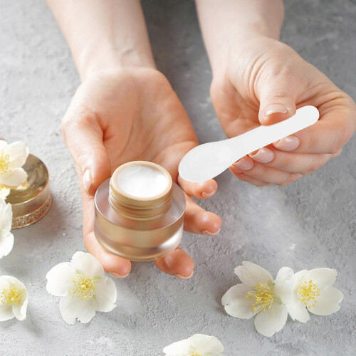 Spatole di plastica per mescolare creme viso, 10 applicatori per maschere viso cosmetiche 1