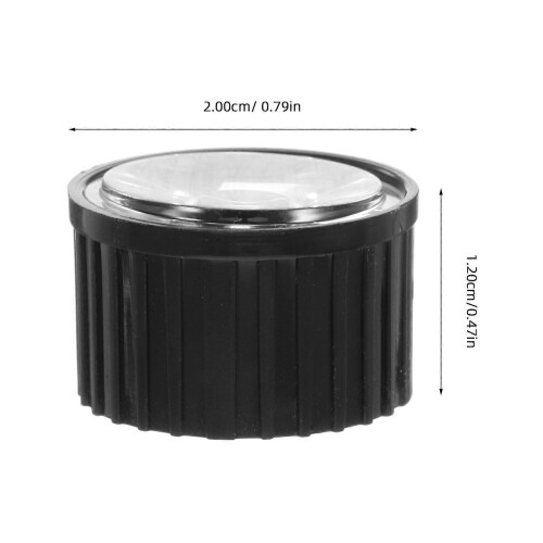 Focusing Transparent LED Lens with Acrylic Holder Bracket 10Sets for LED Applications 1