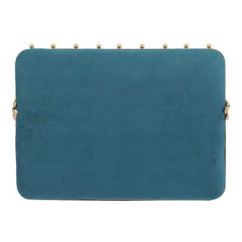 Supporto organizer per orecchini, espositore per gioielli in lega di colore verde. 2