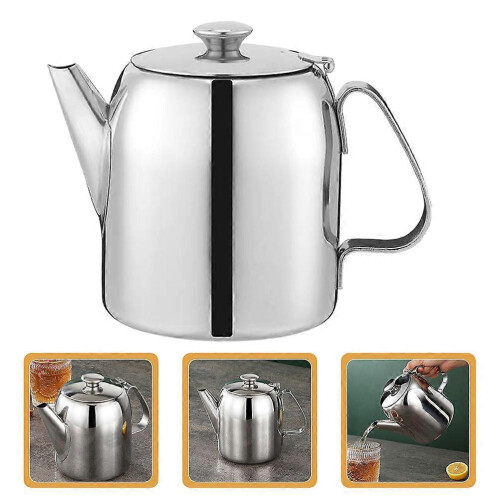 Large Capacity Coffee Pot Stainless Steel Tea Kettle for Home Use 1