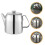 Large Capacity Coffee Pot Stainless Steel Tea Kettle for Home Use 3