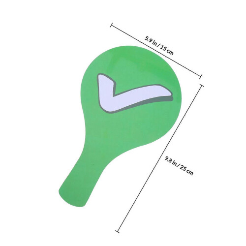 Student Response Paddle 2Pcs Double-Sided Handheld Voting Boards for Class 1