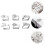 Tablecloth Clamps Stainless Steel Clips for Tablecloth Use 6Pcs Silver 2