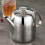 Large Capacity Coffee Pot Stainless Steel Tea Kettle for Home Use 5