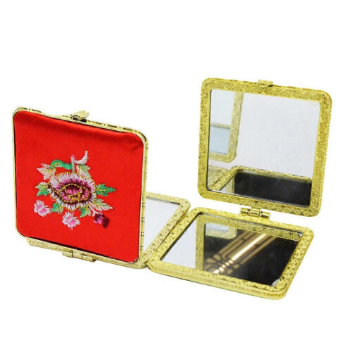 Mini astuccio tascabile ricamato per strumenti per il trucco 1