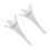 Acrylic Night Light Eiffel Tower Lamp for Lighting Use 2Pcs Silver Decoration 5