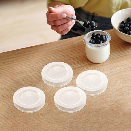 Milk Replacement Caps Leak-Proof Bottle Lids for Bottles 60Pcs Pe Material 1