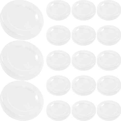 Milk Replacement Caps Leak-Proof Bottle Lids for Bottles 60Pcs Pe Material 2