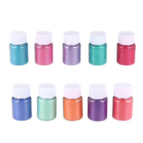 Flashing Pigment Mica Pearl for Bombs 10Pcs Assorted Set 1