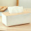 Khaki Wooden Tissue Box Cover for Bedroom 2Pcs Rectangular Holder 3