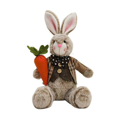 Delicate Easter Rabbit Ornament Spring Home Party Decor Easter Rabbit Toy for Spring and Kid men