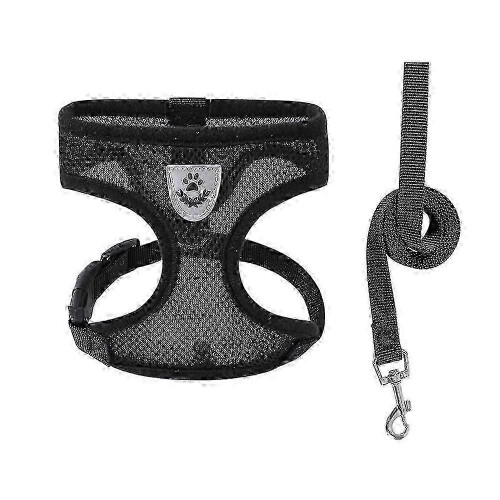 No pull cat cable bundle small dog harness set collar set kittens dog vest cable bundle (s) 2025,z