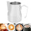 Edelstahl Aufschäumer 750ml mit spitzer Tülle 10