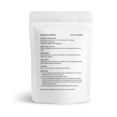 VitaMinute Dong Quai 2000mg Tablets | 30 Tablets 1