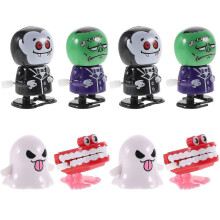 8pcs Halloween Wind Up Toy Clockwork Toys Supply Halloween Party Favor Halloween Party Prop