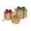3Pcs Christmas Lighted Gift Boxes LED Xmas Present Boxes for Christmas Party Multi Color One Size 1