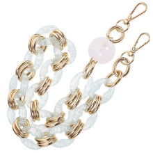Acrylic Resin Chain Bag Strap for Handbag Replacement Accessory