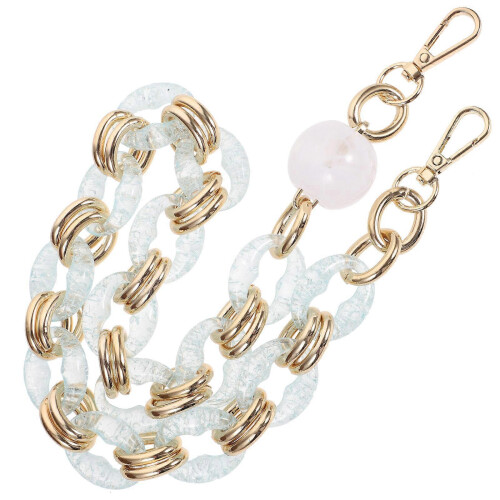 Acrylic Resin Chain Bag Strap for Handbag Replacement Accessory
