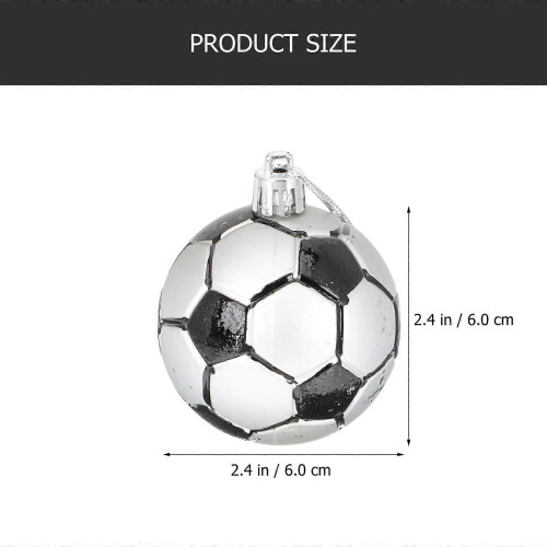 Boules de Noël décoratives à suspendre, lot de 6 1