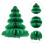 Christmas Honeycomb Paper Tree Decoration for Party Use 4