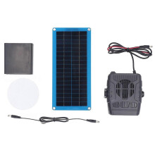 Calentador solar de 30 W - Aire caliente para gallineros/invernaderos - Azul ecológico para casetas de mascotas