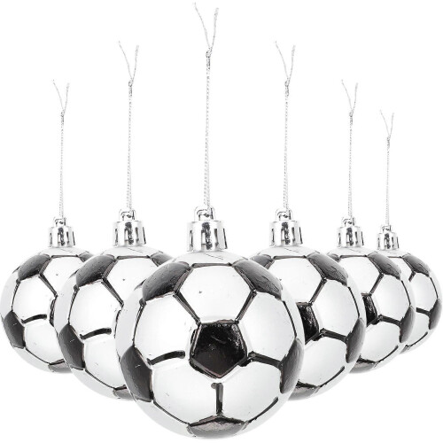 Boules de Noël décoratives à suspendre, lot de 6 2