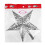 Christmas Tree Topper Glittering Star Silver for Holiday Decor 1