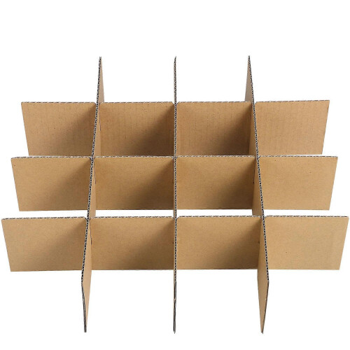 Cardboard Moving Box Dividers for 1Set Glass Protection